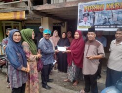 Alumni Lintas Angkatan SMEA/SMKN 2 Pariaman, Berikan Bantuan Kepada Korban Kebakaran Kampuang Balai