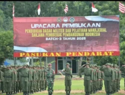 Pelatihan Dasar Militer dan Kepemimpinan SPPI 2025 Resmi Dibuka Di Sarang Petarung Yonif 9 Marinir