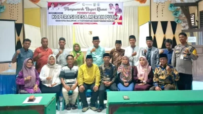 Musnagsus Sukses, Pengurus Koperasi Merah Putih Nagari Kapalo Hilalang Resmi Dibentuk