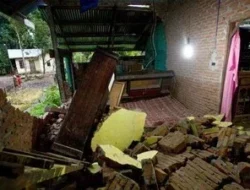 64 Kali Gempa Guncang Probolinggo, 16 Rumah Warga Rusak di Kecamatan Tiris