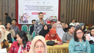 OJK Tingkatkan Literasi Keuangan di Mentawai, Sasar UMKM dan Nelayan Daerah 3T