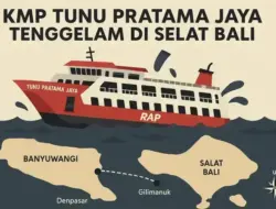 KMP Tunu Pratama Jaya Tenggelam di Selat Bali, Enam Korban Meninggal Dipulangkan ke Jawa Timur