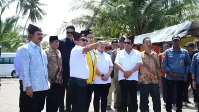 Komisi V DPR dan Lintas Kementerian Kunjungi Proyek Strategis di Padang Pariaman