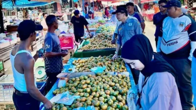Pasar Rakyat Modern Sungai Rumbai Dharmasraya Mulai Beroperasi