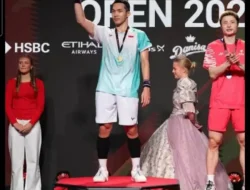 Comeback Sempurna! Jonatan Christie Naik Podium Juara Denmark Open 2025