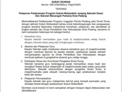Edaran Terbaru Dinas Pendidikan Kota Padang Tentang Aturan Absensi Siswa dan Guru