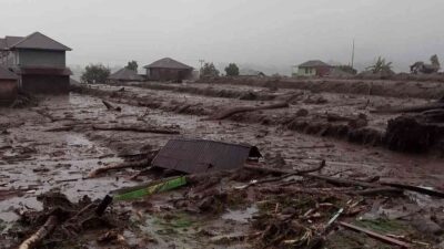 Galodo Terjang Malalak Agam, Dua Warga Hilang dan Puluhan KK Terisolasi
