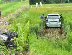 Kecelakaan Maut di Sungai Limau Padang Pariaman, Motor vs Mobil, Satu Orang Meninggal