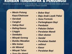 Banjir Bandang dan Longsor Terjang Tanah Datar, Ratusan Warga Mengungsi Butuh Bantuan Mendesak
