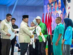 Presiden Prabowo Hadiri Akad Massal 50.030 Unit KPR FLPP Tahun 2025 di Banten