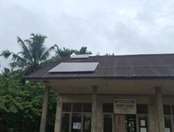 Sekolah Pedalaman Mentawai Mulai Nikmati Listrik PLN
