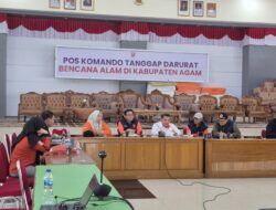 Pemprov Sumbar Gelar Rakor Penyediaan Huntara untuk Korban Bencana di Zona Merah