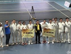 PP Pelti Kucurkan Bonus Rp700 Juta untuk Timnas Tenis SEA Games 2025, Aldila Sutjiadi Terima Cincin Emas