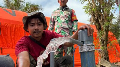 BNPB Bangun 100 Sumur Bor untuk Penyintas Banjir Bandang di Aceh Utara