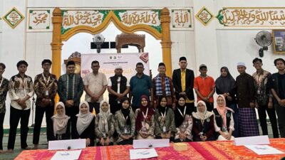 Mahasiswa KKN Unand dan Pemerintah Nagari III Koto Aur Malintang Selatan Gelar MTQ