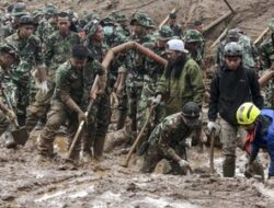 23 Prajurit Marinir TNI AL Gugur Tertimbun Longsor Saat Latihan di Bandung Barat