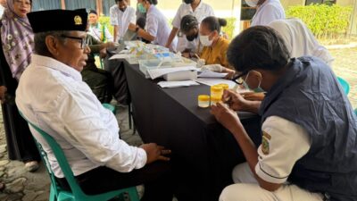 DMI Mimika Gelar Cek Kesehatan Gratis untuk Pengurus Masjid Jelang Ramadan 1447 H