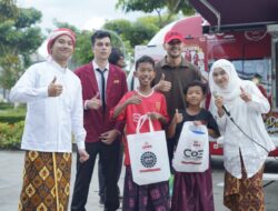 Ngabuburit UMM di Taman Merjosari, Cosplay KH Ahmad Dahlan Hidupkan Spirit Literasi dan Al-Ma’un