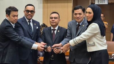 Ahmad Sahroni Resmi Kembali Jadi Wakil Ketua Komisi III DPR, Gantikan Rusdi