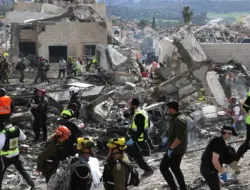 Rudal Iran Hantam Beit Shemesh Israel, 8 Tewas dan 27 Luka