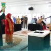 Wali Kota Hendri Arnis Lantik Wita Desi Susanti sebagai Pj Sekdako Padang Panjang