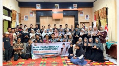 Kwarran Pramuka Sungai Geringging Gelar Buka Puasa Bersama dan Santunan Yatim